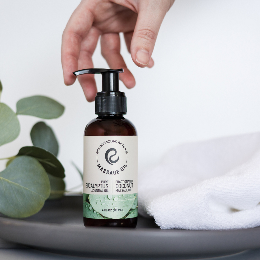 Eucalyptus Massage Oil - 4oz